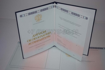 Диплом Аспирантуры 2025г в Абакане