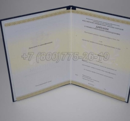 Диплом о Переподготовке 2024г РУДН в Абакане