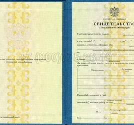 Свидетельство о Повышении Квалификации 2020г в Абакане
