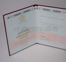 Красный Диплом Бакалавра 2025г ГОЗНАК в Абакане